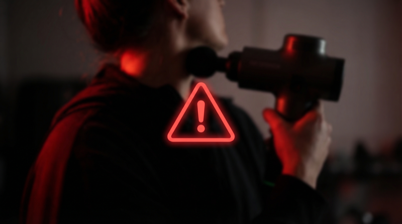 pistolet de massage danger contre indication