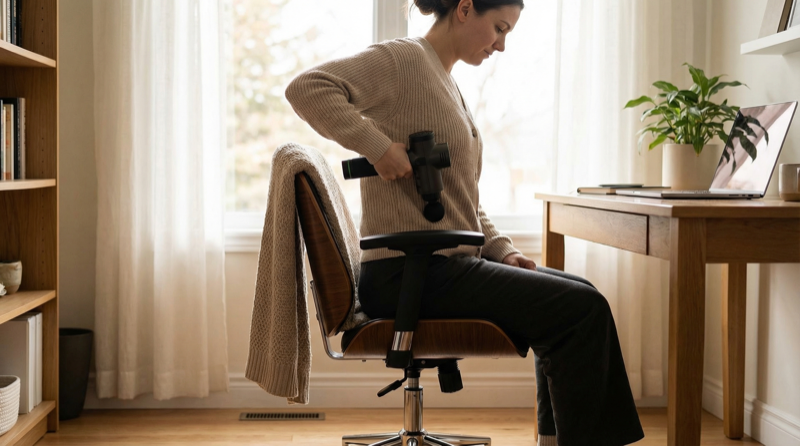 pistolet de massage mal de dos