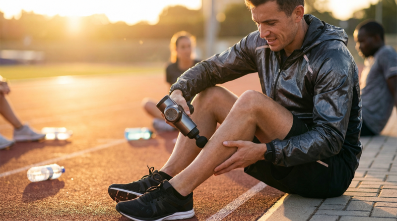 pistolet de massage recuperation sport